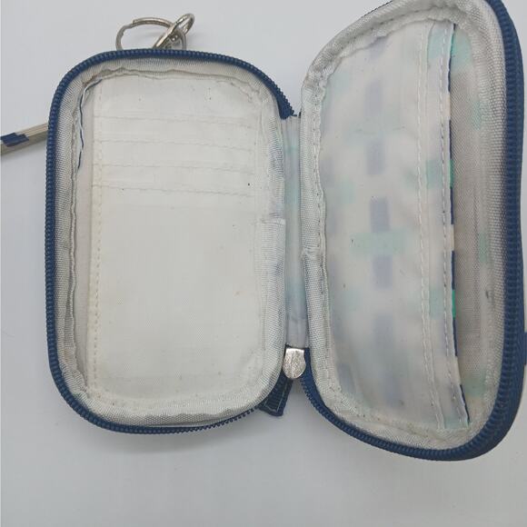 Scout Wristlet Wallet Keychain Clutch Purse Geometric Print Minimalist READ - Picture 4 of 4